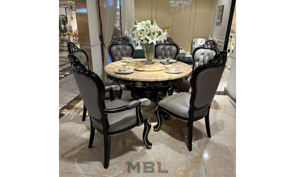 Dining table, beige