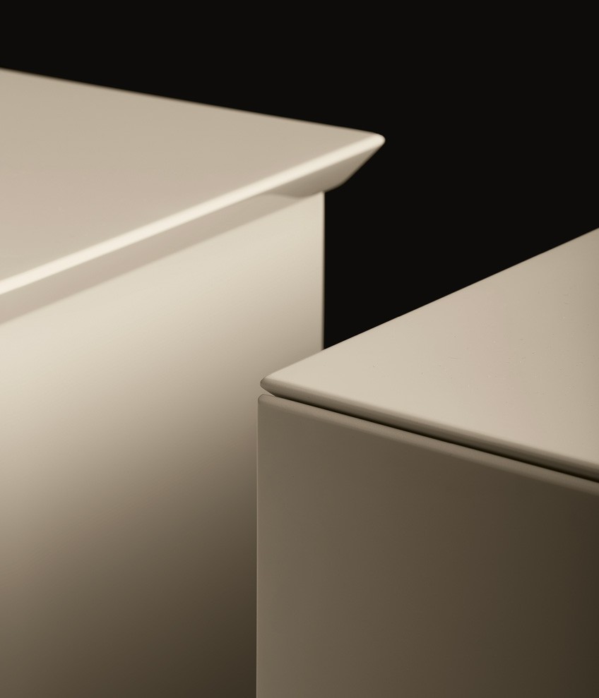 Nightstand Poliform Abbinabili в интерьере