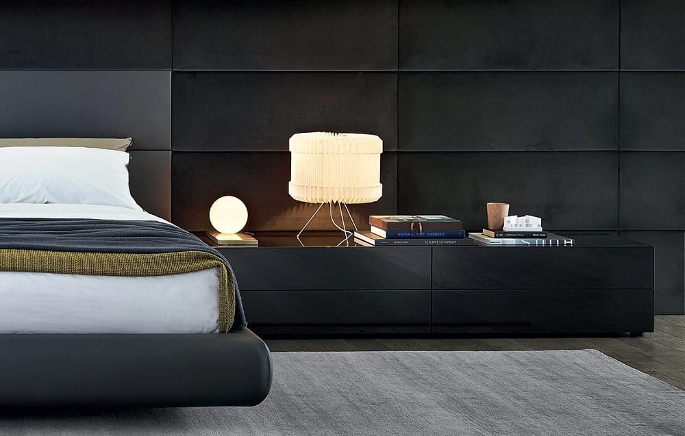 Nightstand Poliform Dream в интерьере