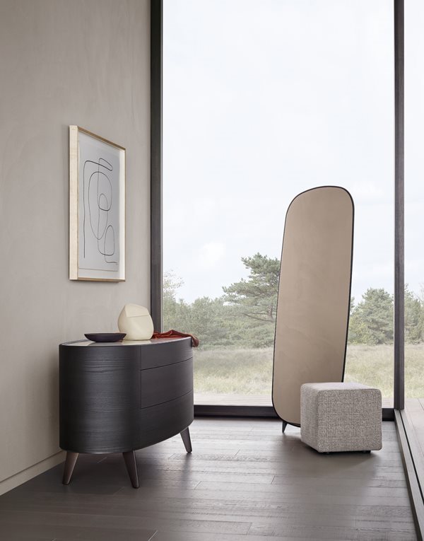 Mirror Poliform Audrey в интерьере