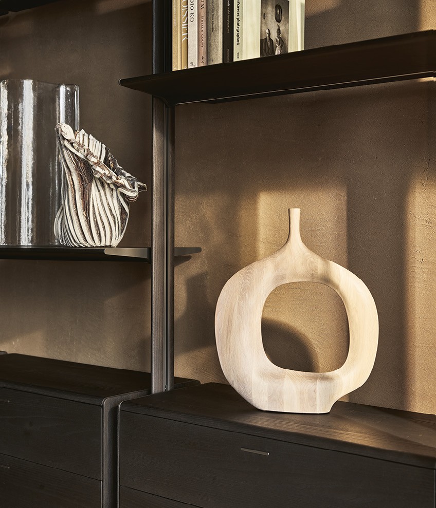 Shelving unit Poliform Lexington в интерьере