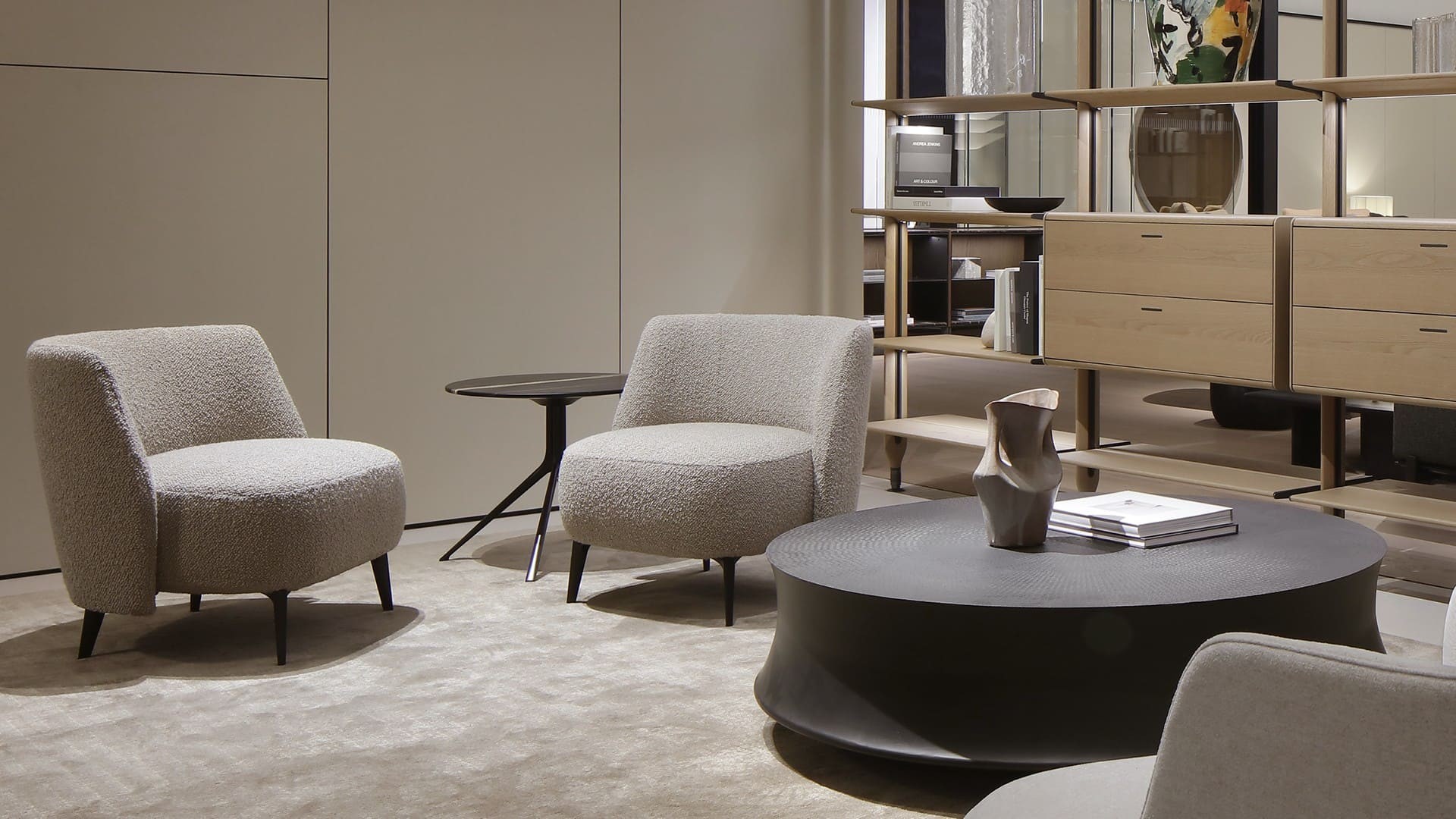 Armchair Poliform Sunday в интерьере