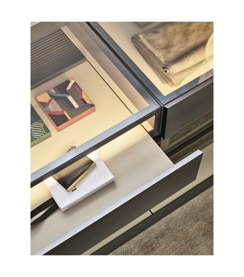 Walk-in closet Poliform Ubik в интерьере