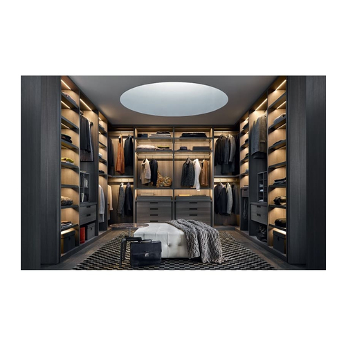 Walk-in closet Poliform Senzafine