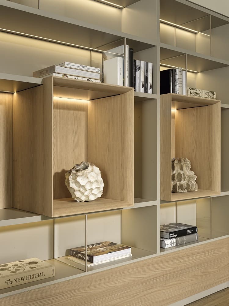 Shelving unit Molteni 505 UP System в интерьере
