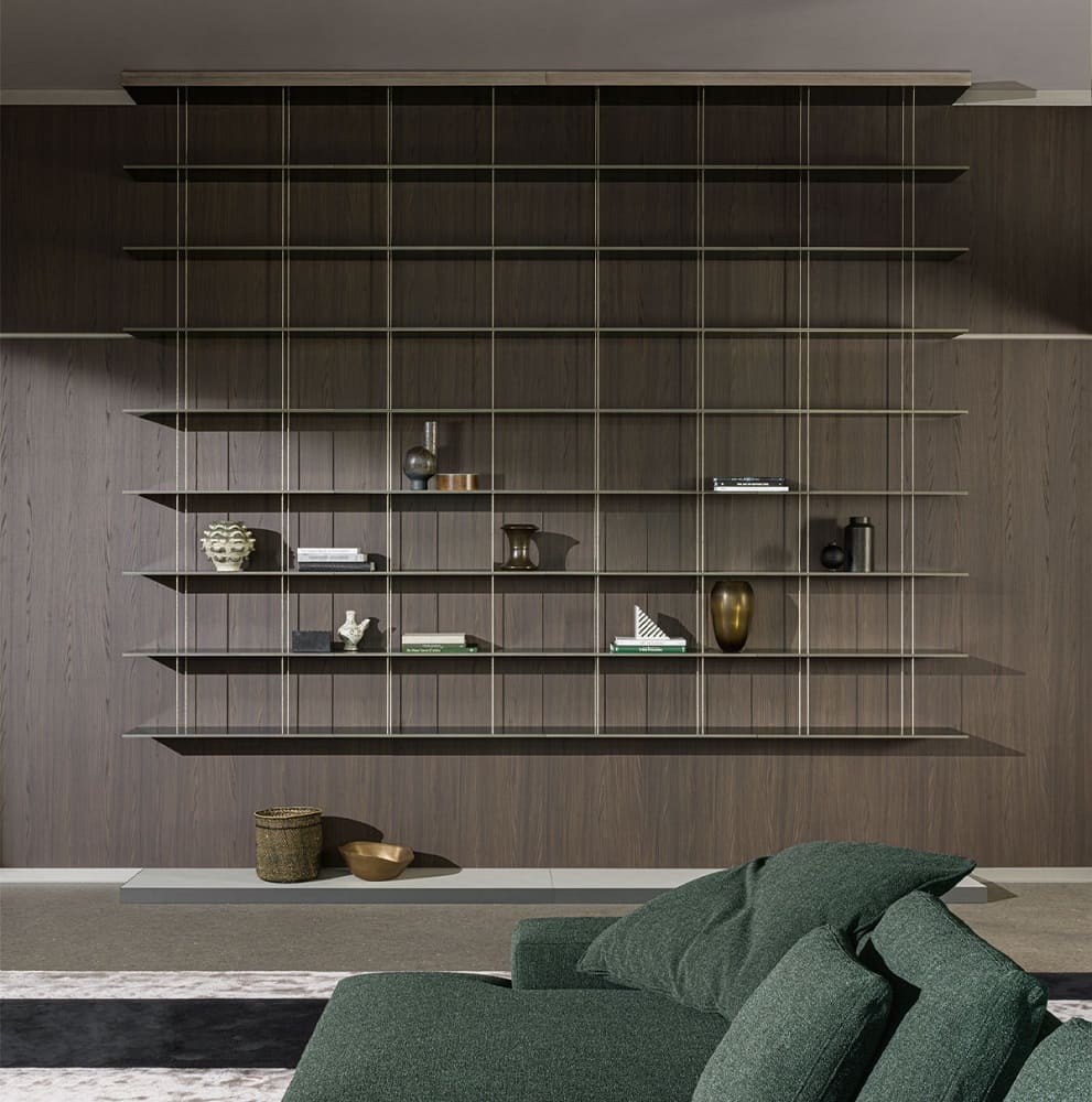 Shelving unit Molteni Graduate в интерьере