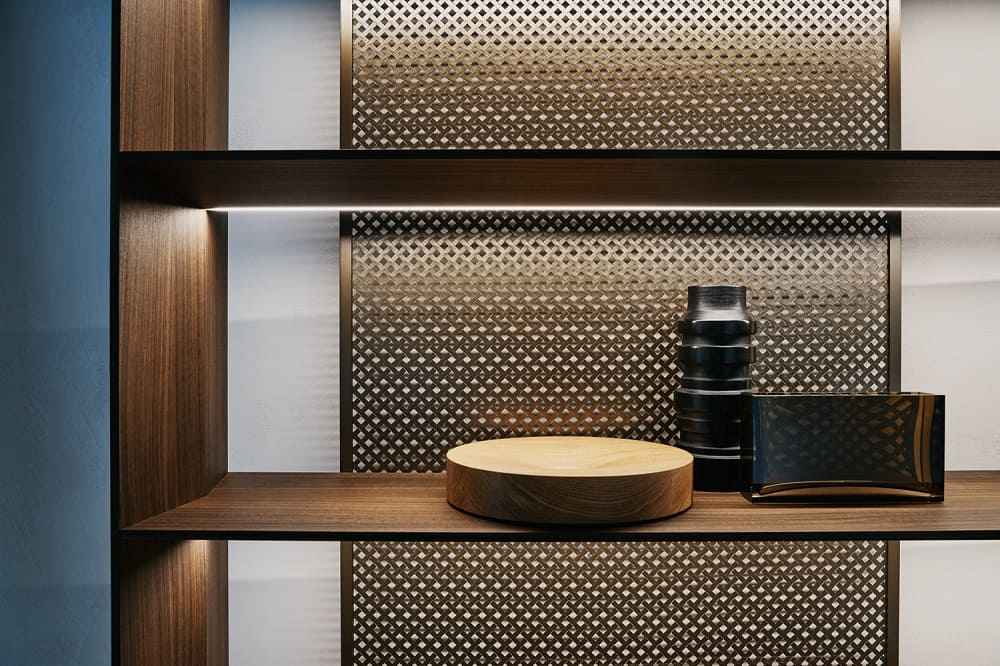 Shelving unit Molteni Ava в интерьере