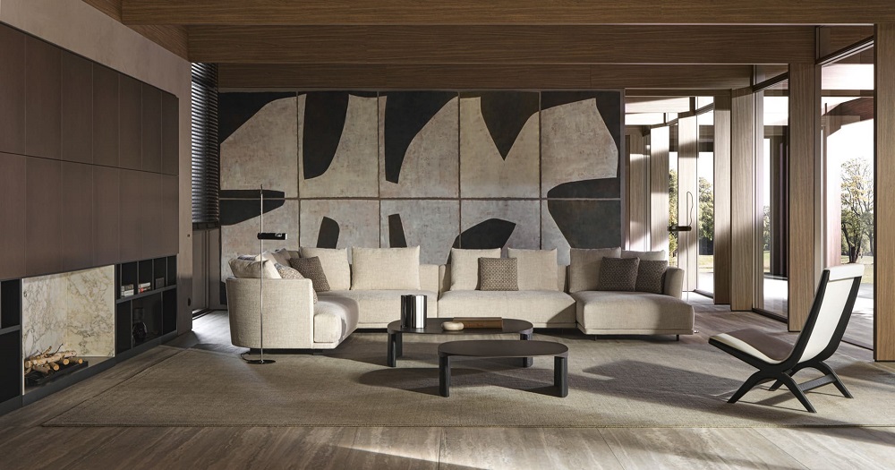 Sofa Molteni Cleo в интерьере