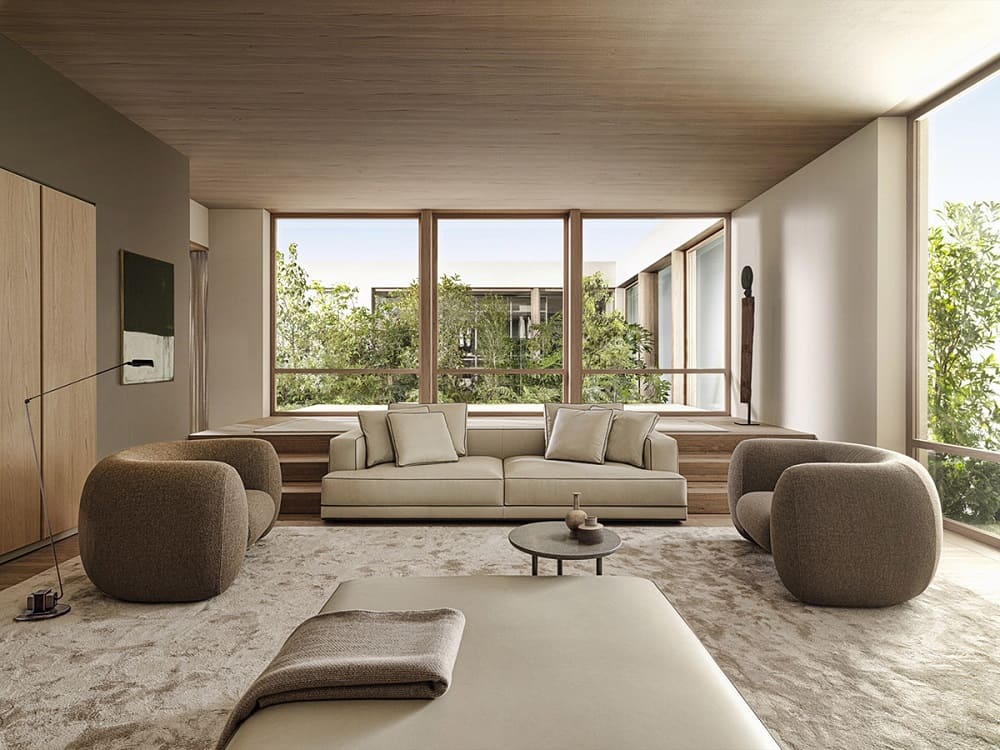 Sofa Molteni Augusto в интерьере