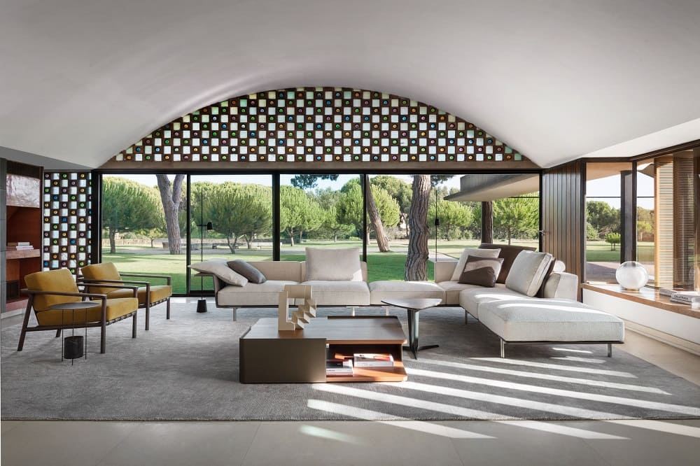 Sofa Molteni Gregor в интерьере
