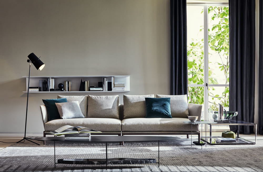 Sofa Molteni Chelsea в интерьере