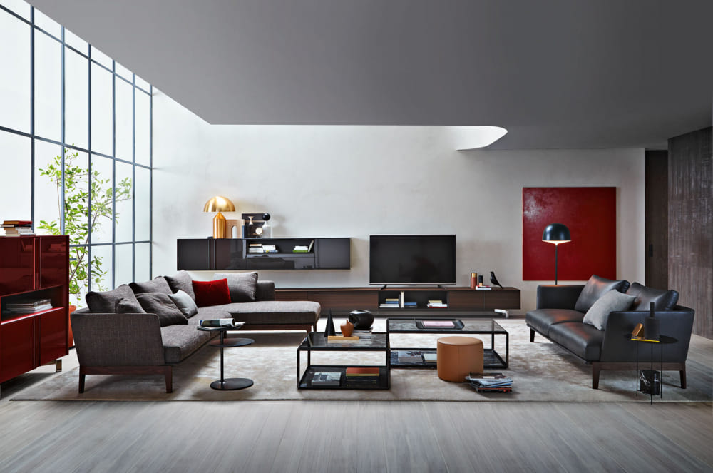 Sofa Molteni Chelsea в интерьере