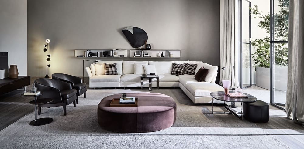 Sofa Molteni Holiday в интерьере