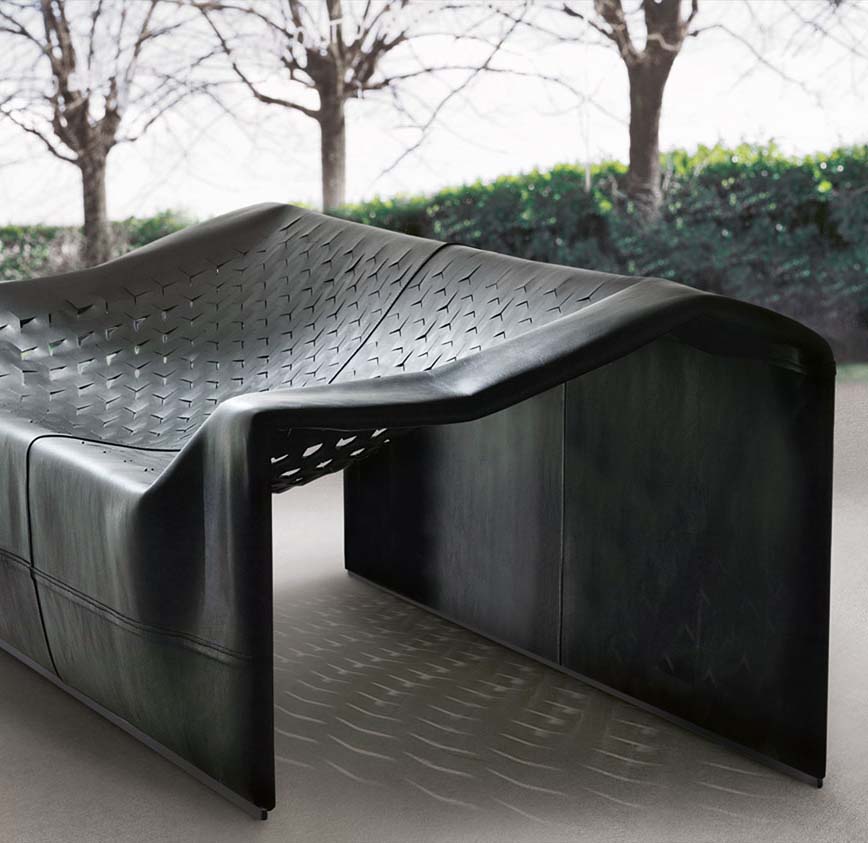 Sofa Molteni Skin в интерьере