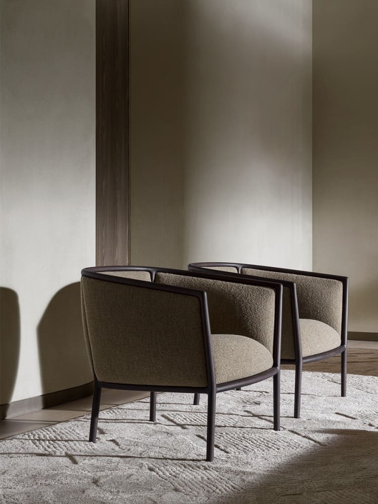 Armchair Molteni Margou в интерьере