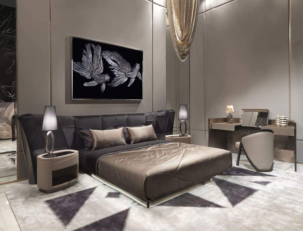 Visionnaire Plaza Bed в интерьере