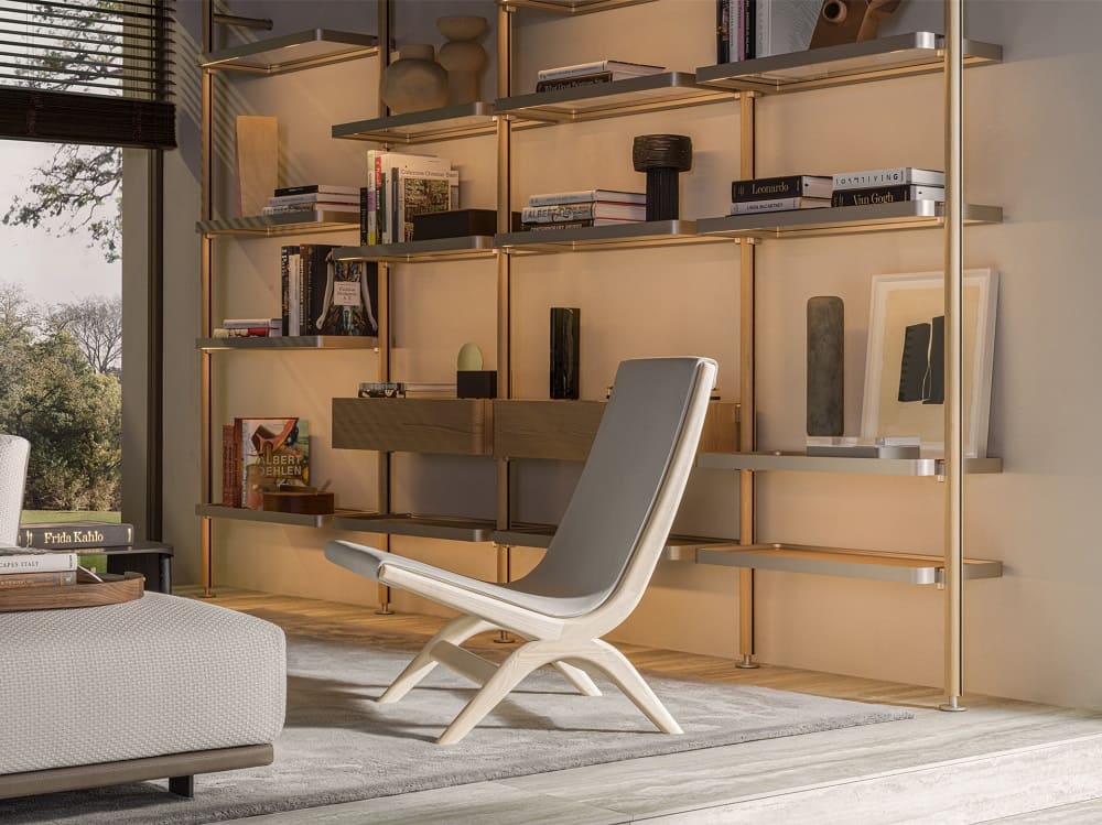 Armchair Molteni Yoell в интерьере