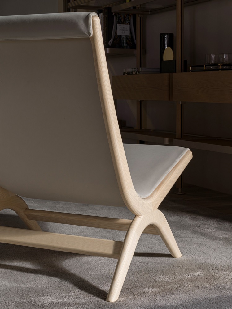 Armchair Molteni Yoell в интерьере