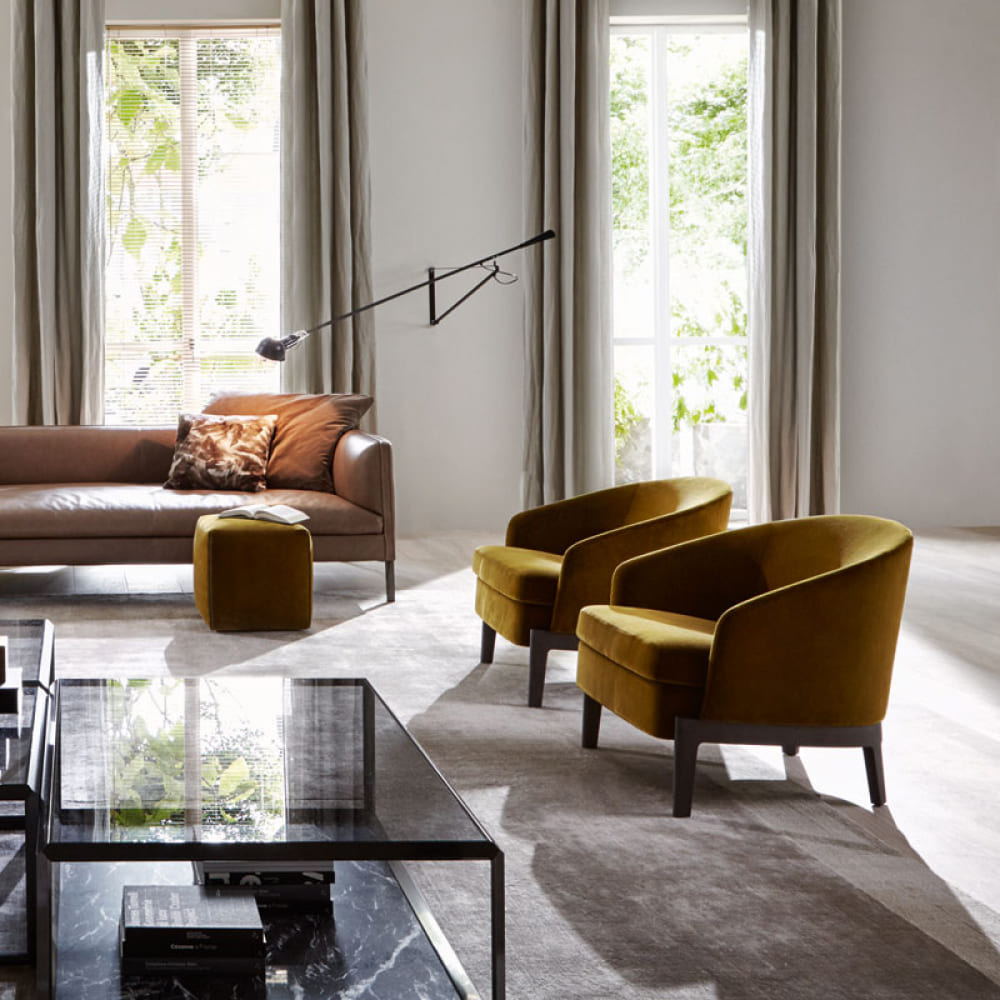 Armchair Molteni Chelsea 2 в интерьере