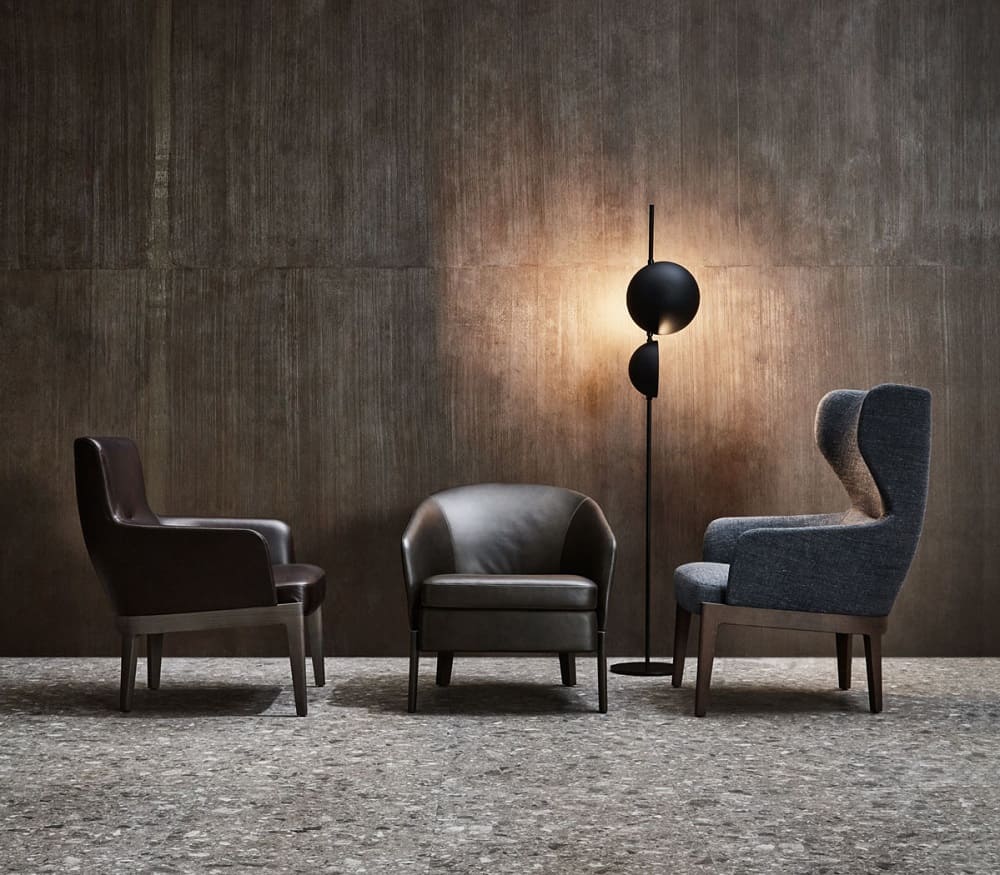Chair Molteni Chelsea в интерьере