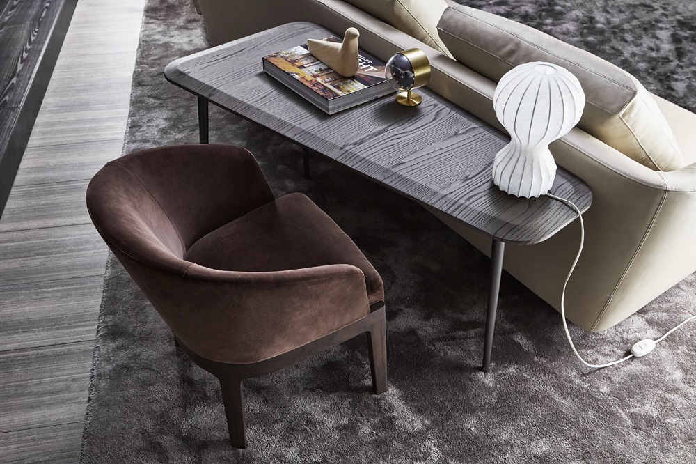 Armchair Molteni Chelsea 3 в интерьере