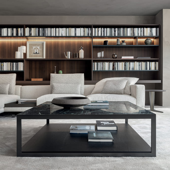 Coffee table Molteni Alisee в интерьере