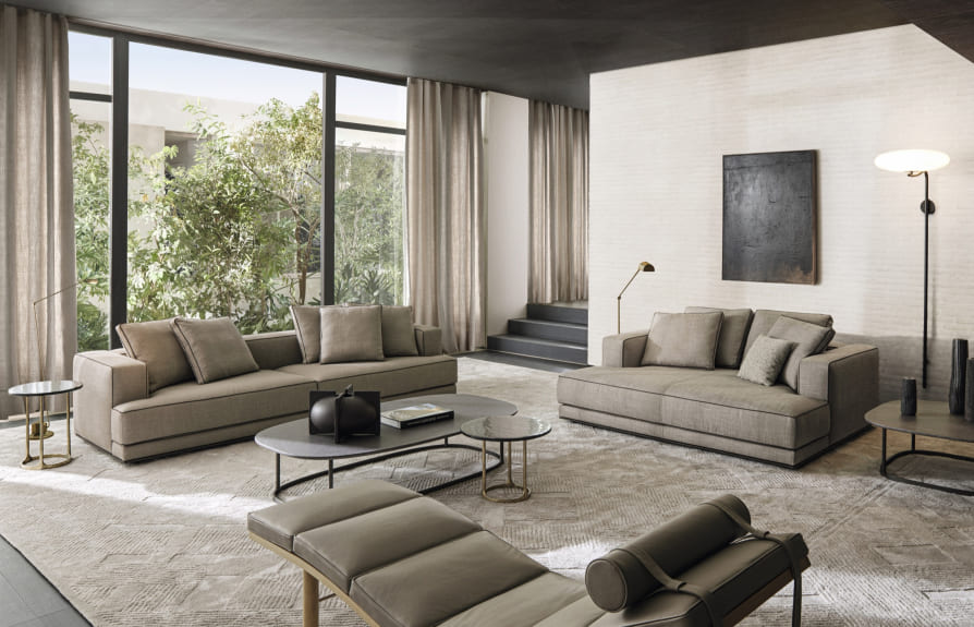 Corner table Molteni Aster в интерьере