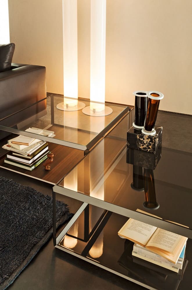 Coffee table Molteni 45°/Tavolino в интерьере