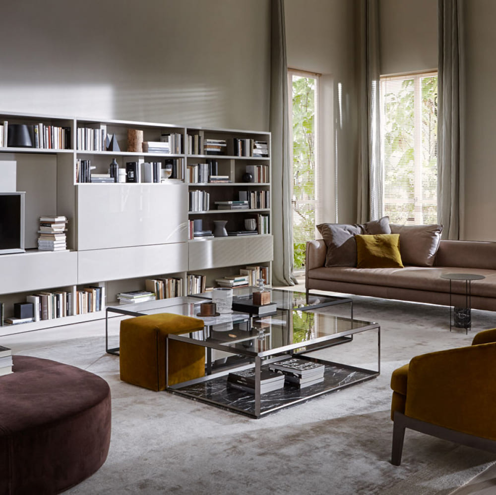Coffee table Molteni 45°/Tavolino в интерьере