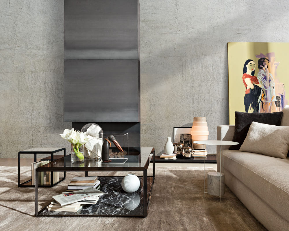 Coffee table Molteni 45°/Tavolino в интерьере