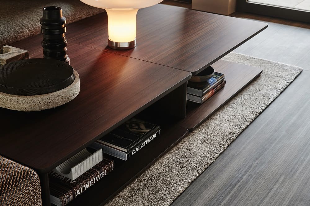 Coffee table Molteni Hugo в интерьере