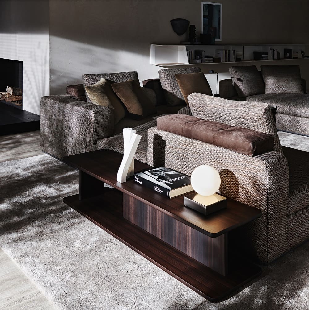 Coffee table Molteni Hugo в интерьере