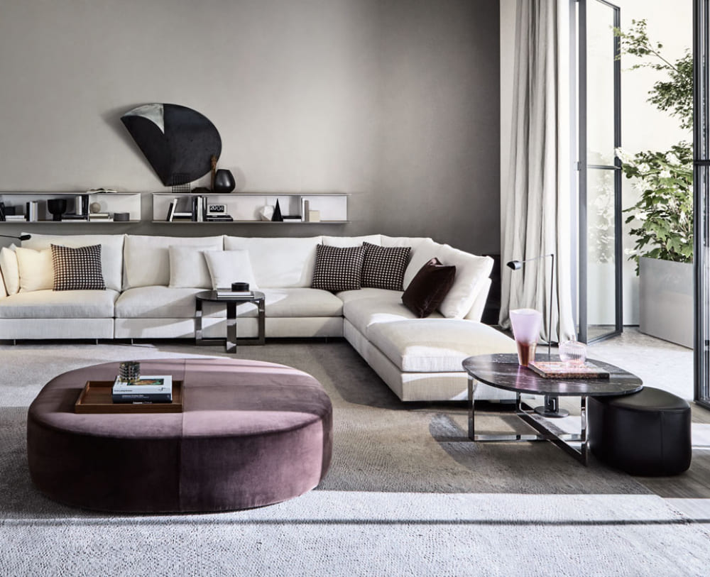 Coffee table Molteni Domino Next в интерьере