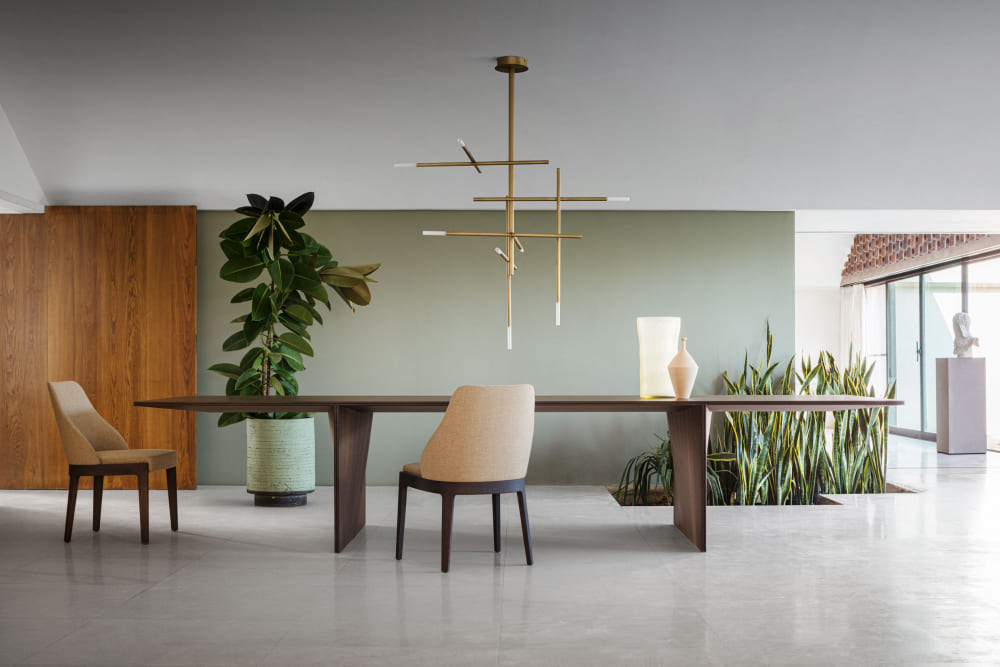 Dining table Molteni Ava в интерьере