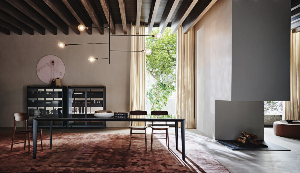 Dining table Molteni Filigree в интерьере