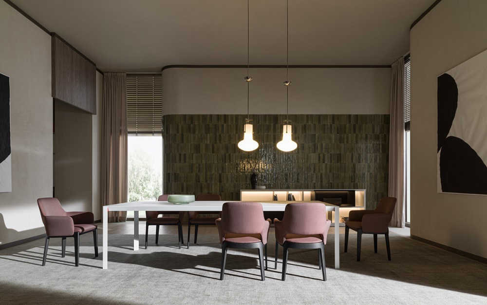 Chair Molteni Devon в интерьере