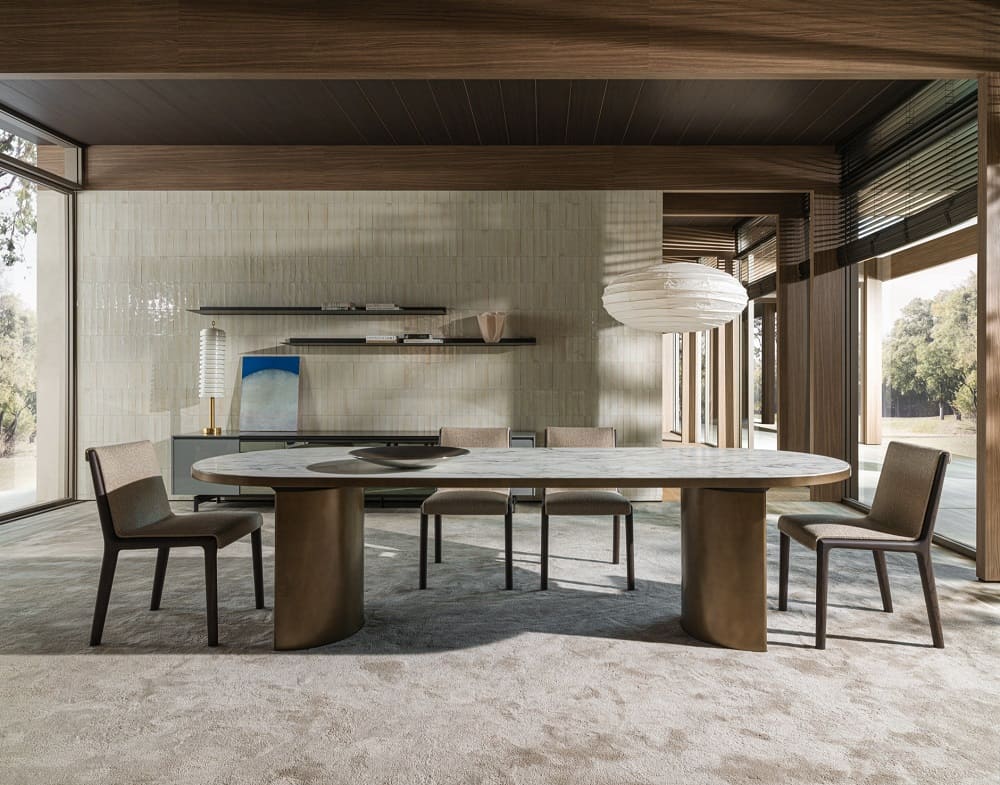 Chair Molteni Janet в интерьере