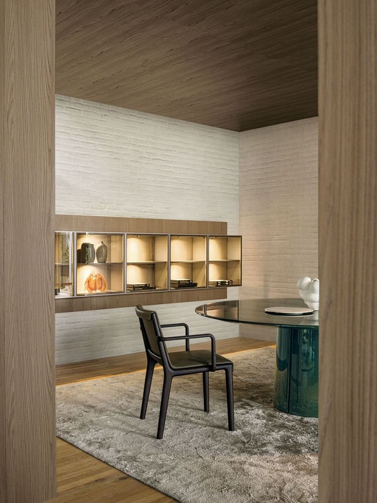 Shelving unit Molteni Pass-Word Evolution Grid-Up в интерьере