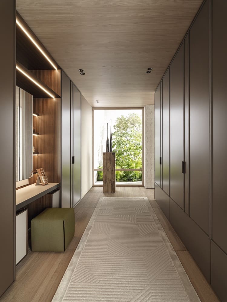 Dressing table Molteni Beauté в интерьере