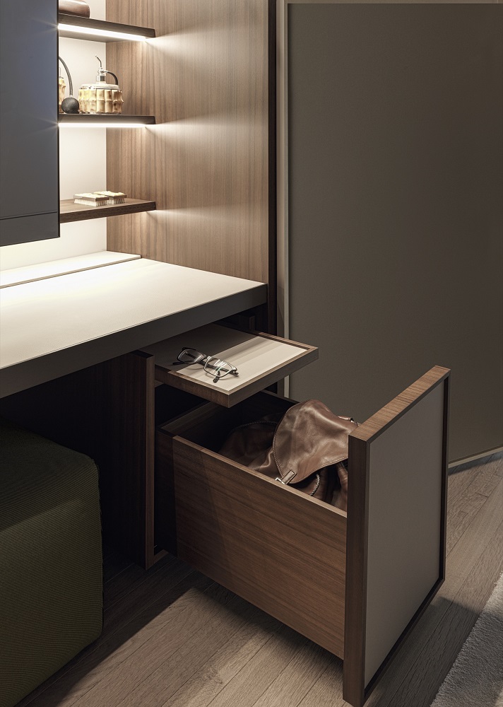 Dressing table Molteni Beauté в интерьере