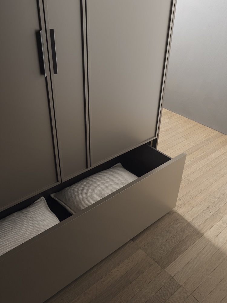 Wardrobe Molteni Gliss Master-Blade в интерьере
