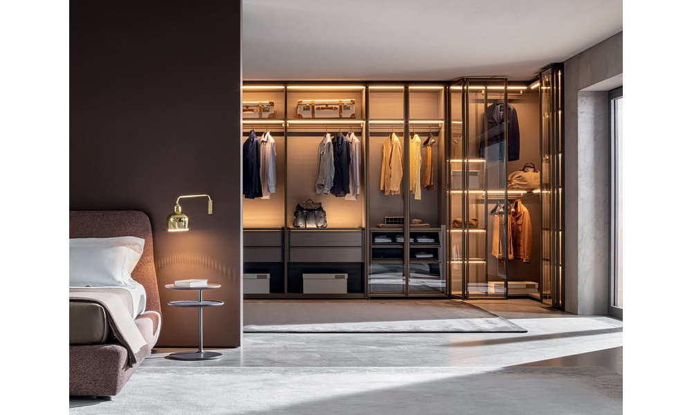 Walk-in closet Molteni Gliss Master Sistema 7