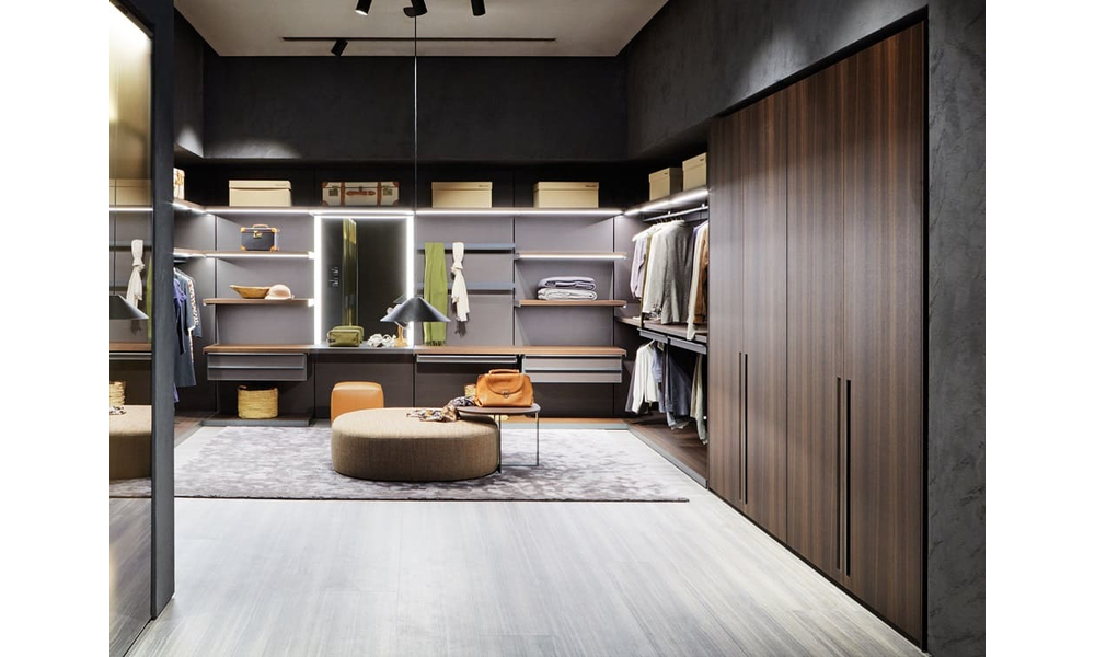 Walk-in closet Molteni Gliss Master-Niche