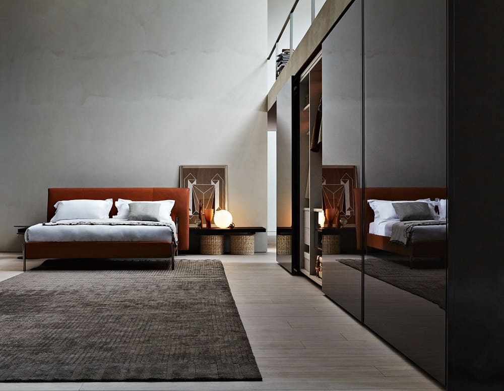 Walk-in closet Molteni Gliss Master-A Filo в интерьере