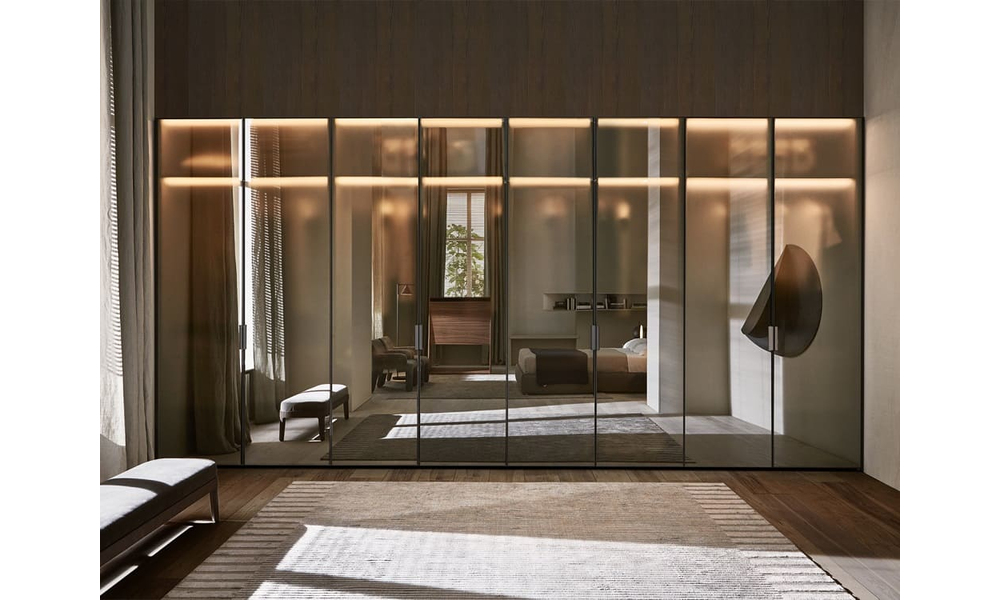 Walk-in closet Molteni Gliss Master-Window