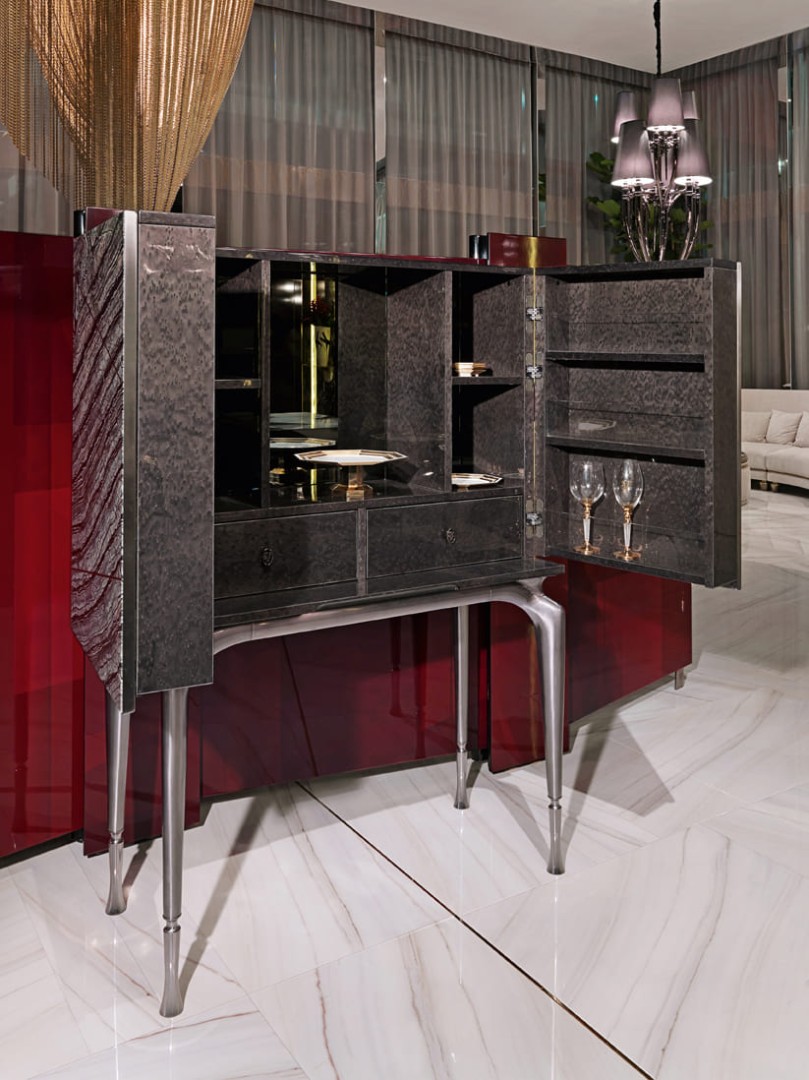 Wine cabinet Visionnaire Aurora в интерьере
