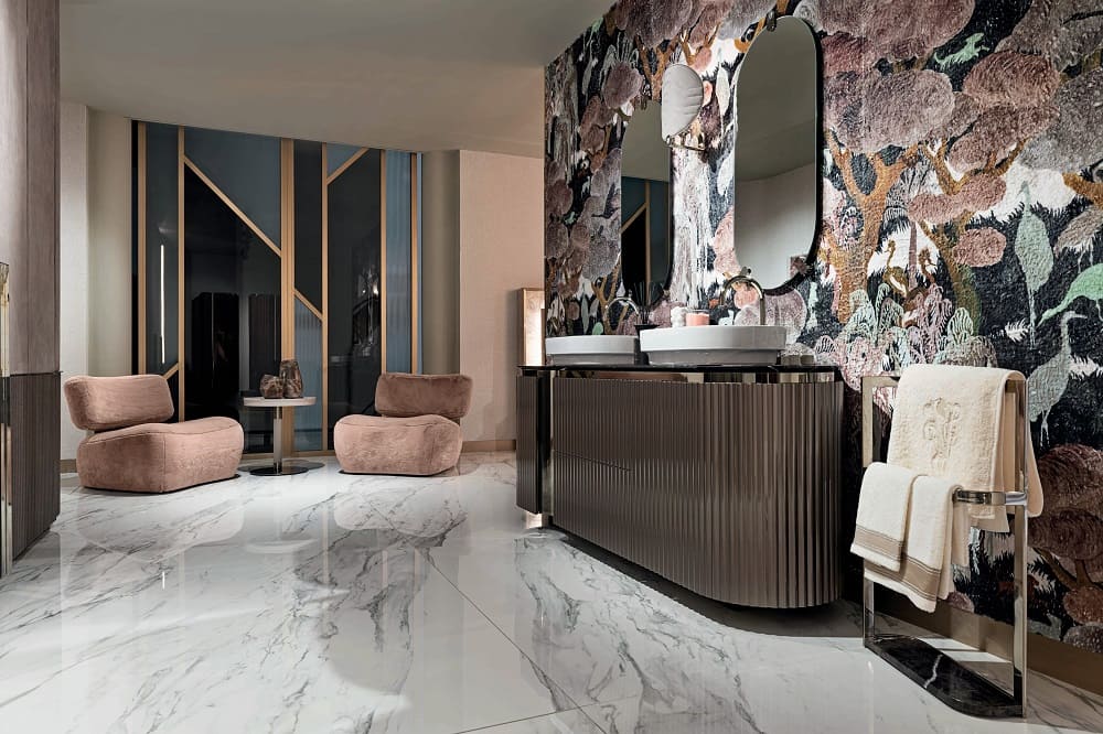 Bathroom cabinet Visionnaire Leonardo в интерьере