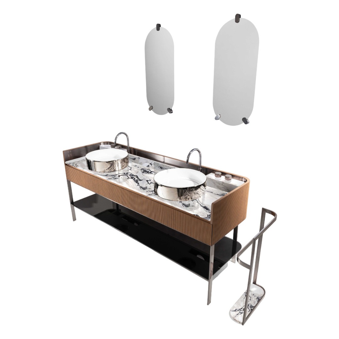 Bathroom cabinet Visionnaire Kobol в интерьере