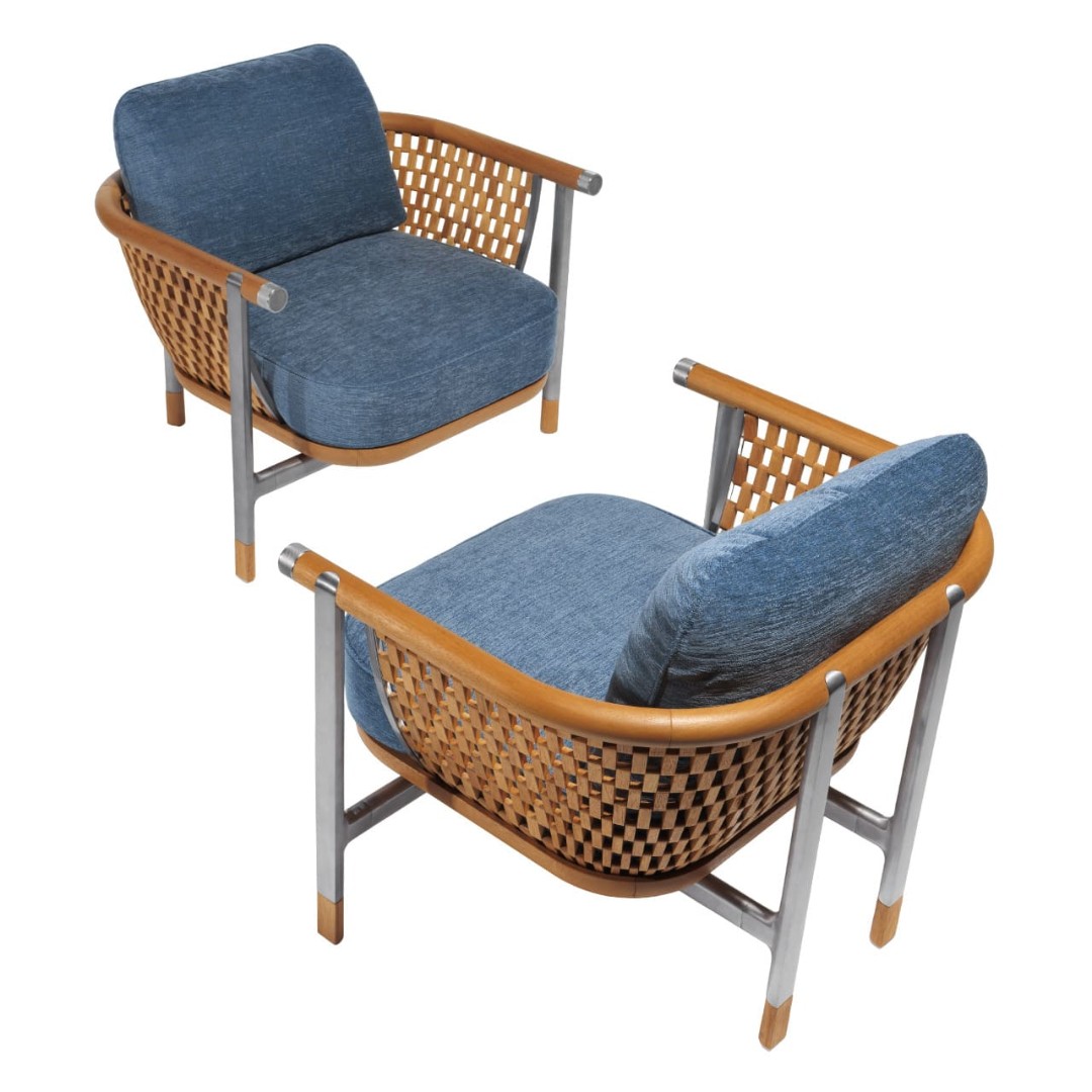 Outdoor armchair Visionnaire Basket в интерьере