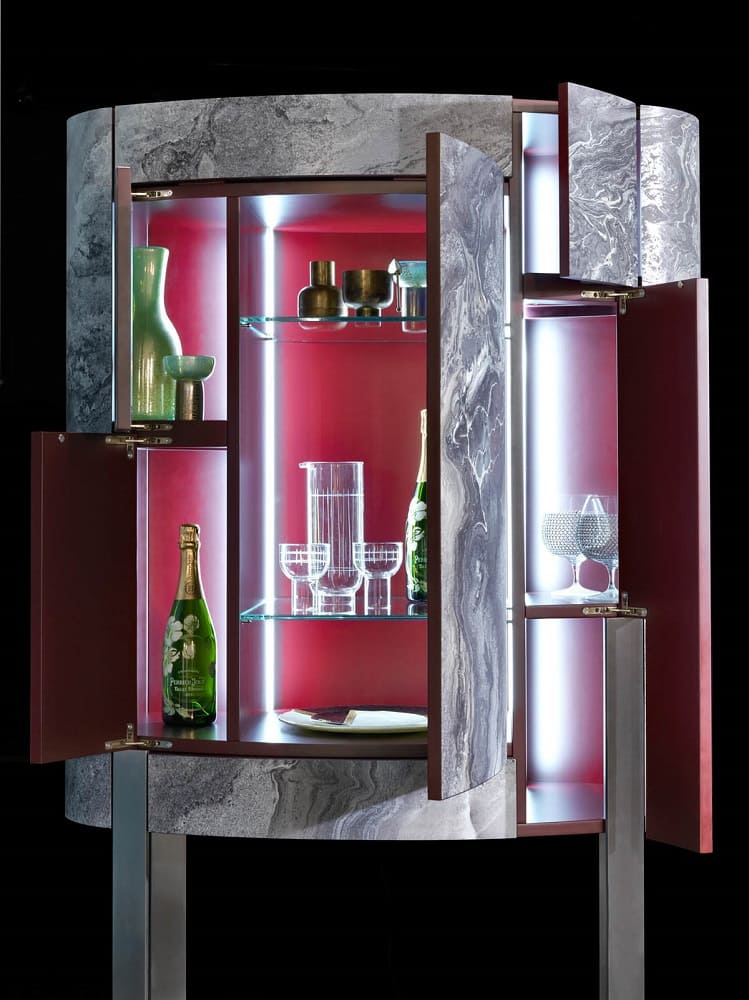 Wine cabinet Visionnaire Bourbon в интерьере